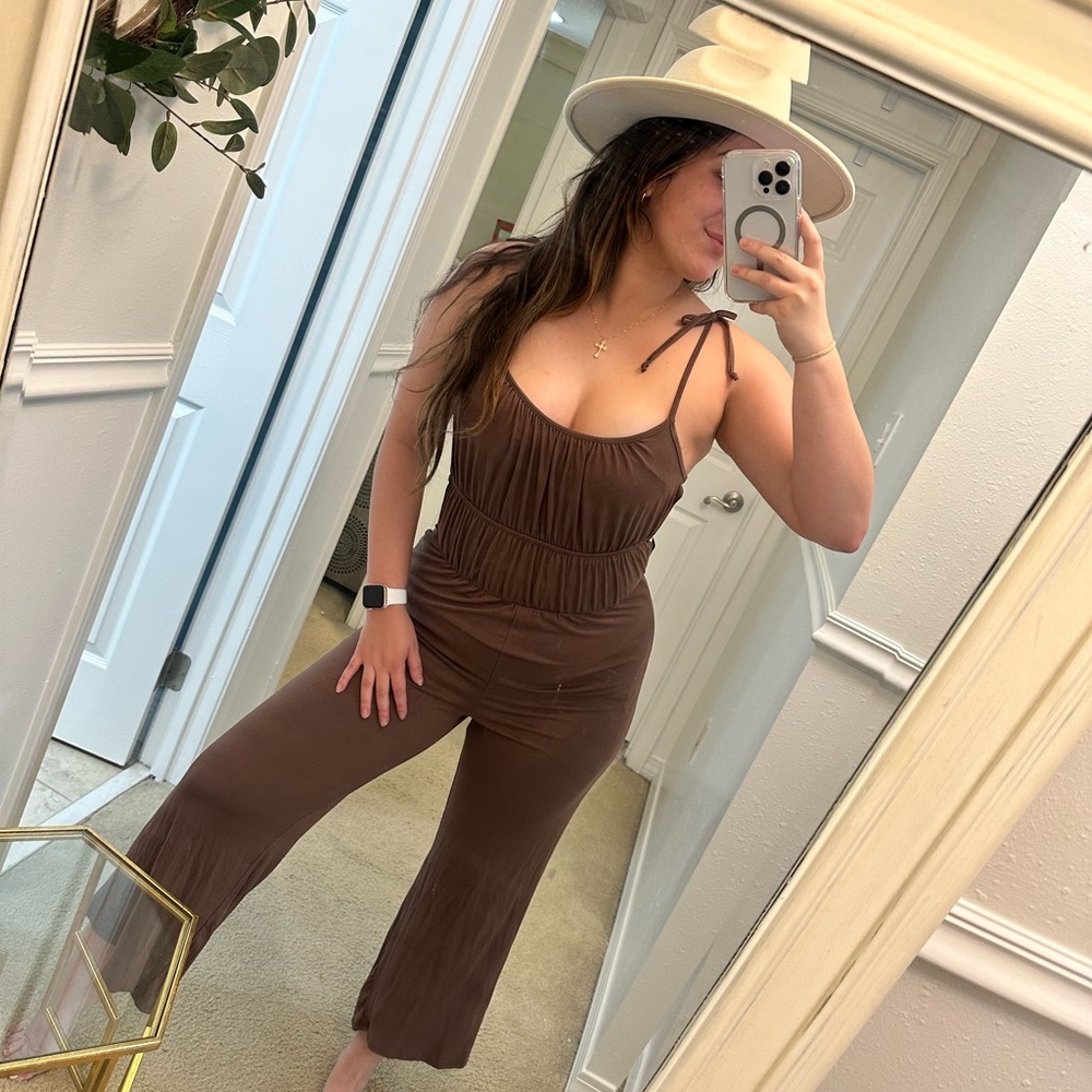 EARTHBOUND New Brown Jumpsuit